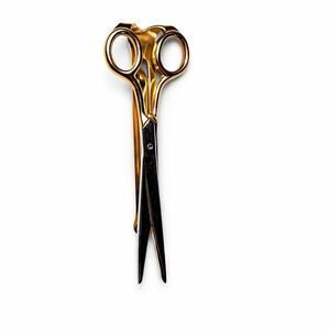 Scissors Barber Swank Vintage Gold Tone Tie Clip Mid Century Mens Jewelry